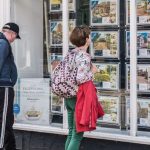 Property listings agency window