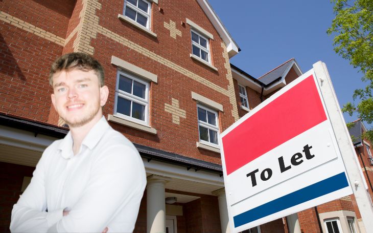 Joel Gibson-Gleave Head of Sales and Marketing at Happy Agent - to let sign renting