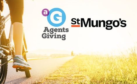 Great British Property Cycle - Agents Giving St Mungos homelessness logo