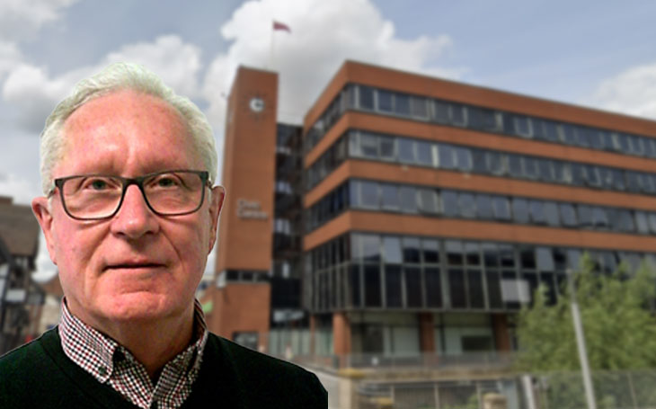 Councillor Ian Fordham, Stafford Council.