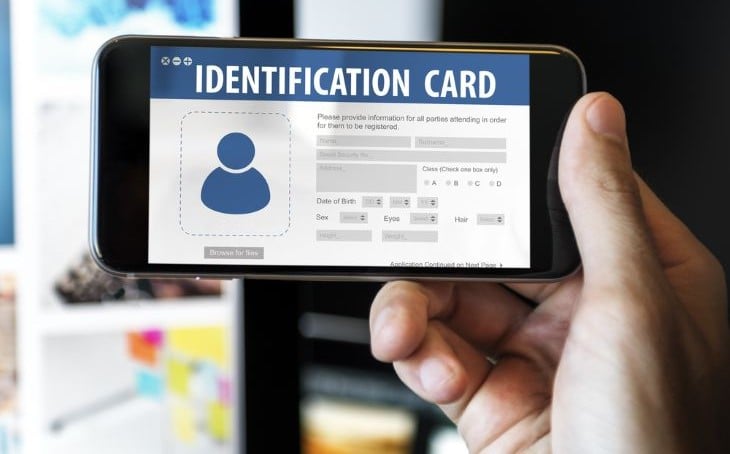 Digital ID card image