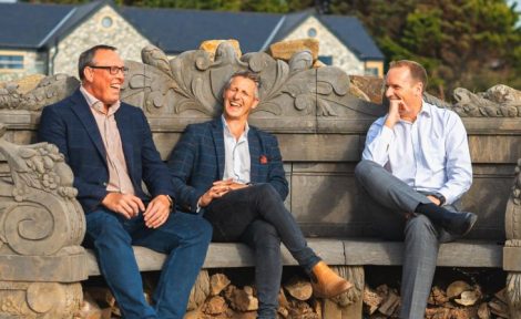 Directors Tom Carter, Mark Fish, and Jamie Tulloch Fine and Country Isle of Man