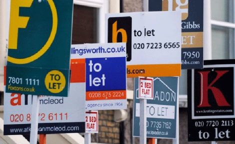 To Let boards