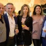 From right Winkworth Neil Sloam with Lee Rennick and guests