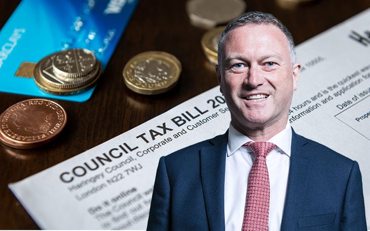 Steve Reed and council tax bill
