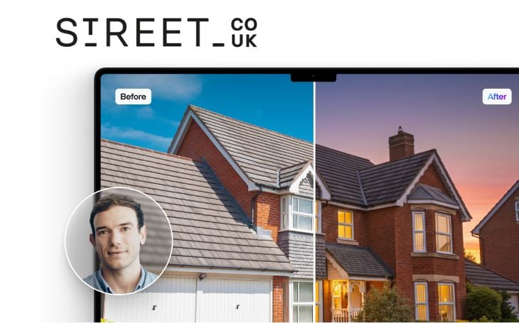 Street.co.uk property staging AI