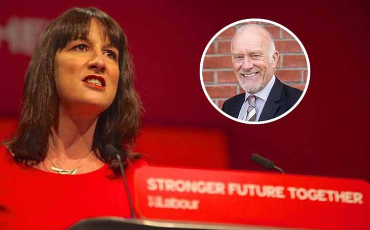 rachel Reeves and blogger