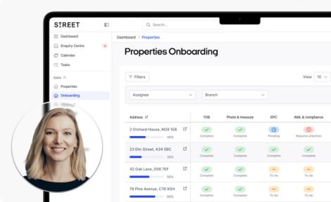 Agent CRM control - street.co.uk