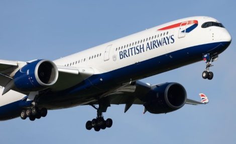 British Airways plane