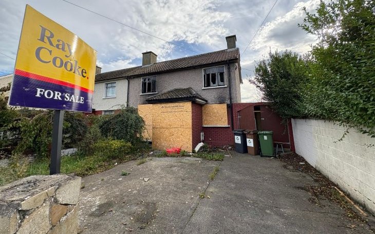 ‘There’s nothing we can’t sell’ claims property firm after burnt-out house completes