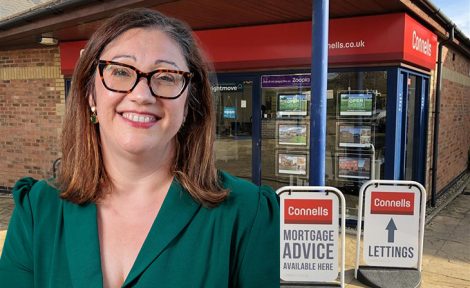 Lesley Horton and Connells branch