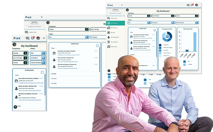 Fiixit Co-founders, Taj Sohal and James Smith