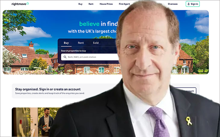 Jeremy Newman and Rightmove website