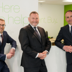 L-R; Harry Baker, Property Manager at Henry Rose; Ian Fry, Head of Estate Agency at Fenn Wright; James Cornish, Associate Partner at Fenn Wright