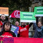 Renters Reform Coalition protesters