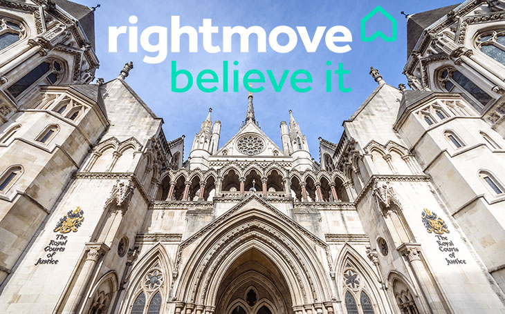 Rightmove logo and the High Court