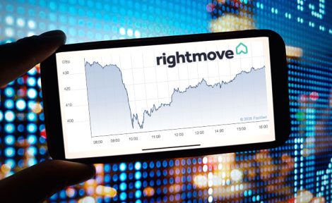 Rightmove share price on mobile