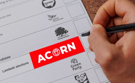 Acorn, Lambeth election