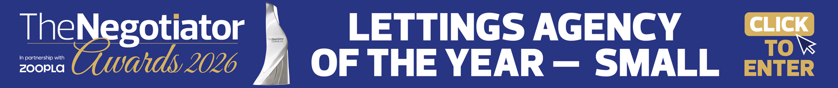 The Negotiator Awards Lettings Agency Small advert