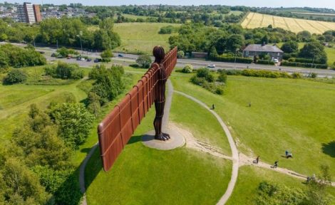 Angel of North image
