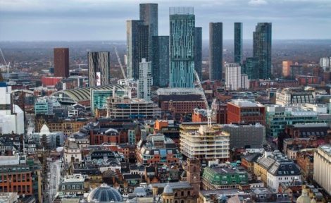 Manchester skyline image