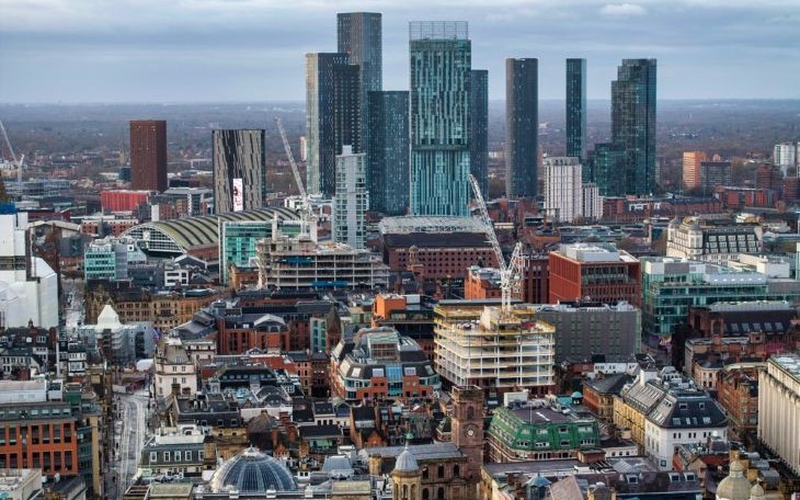 Manchester skyline image