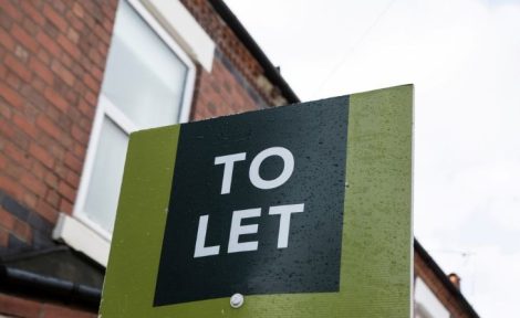 To Let board