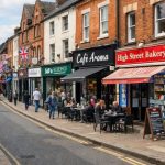 High street shops