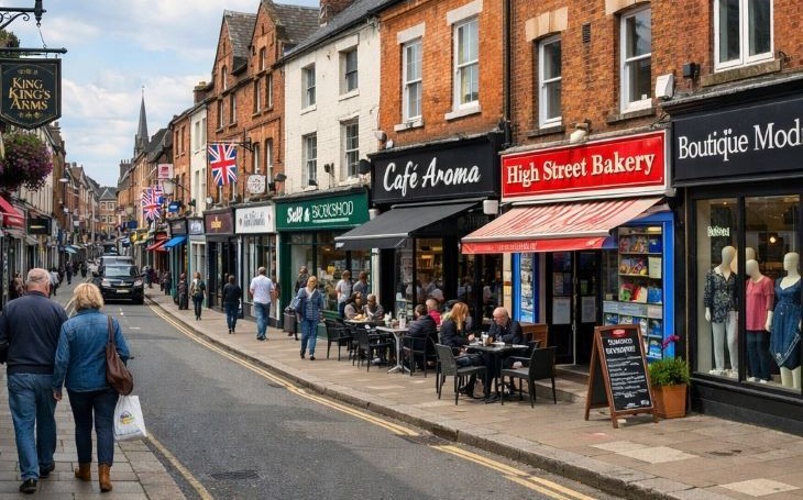 High street shops
