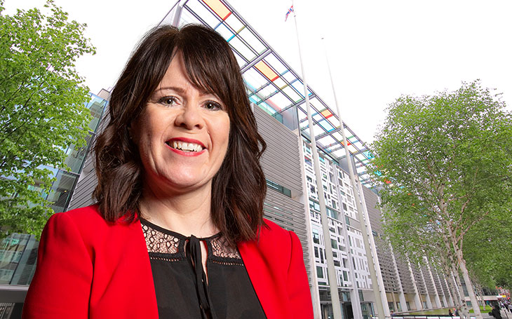 Mary Kelly Foy and MHCLG building