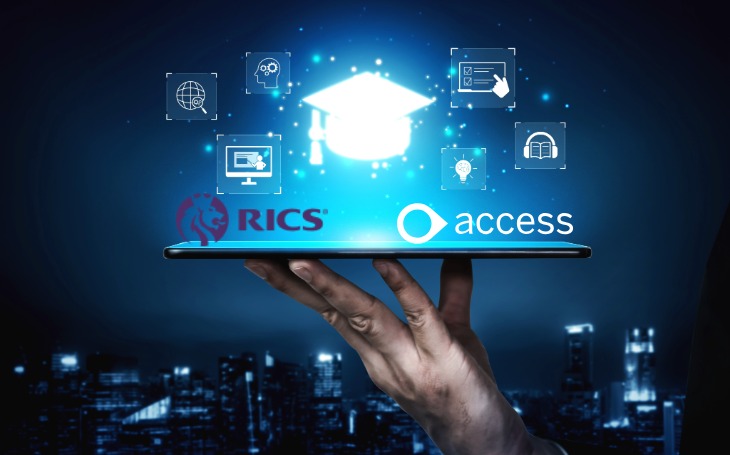 RICS and Access Learning logos