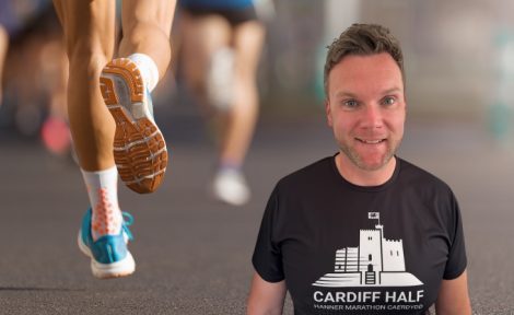 Nathan Walker, Sales Director at CPS Homes half marathon