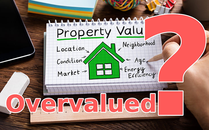 Overvaluing properties