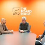 Veco Software - Board Room - L-R - Duwayne Lake, Richard Murray and Chris Shaw.