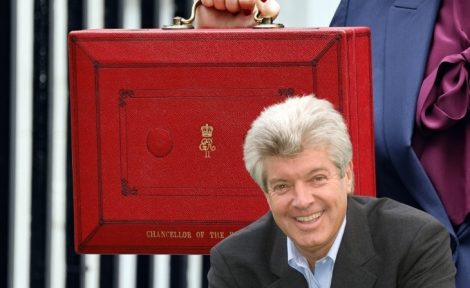 chancellor autumn budget briefcase - trevor abrahmsohn glentree