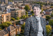 property prices - city review - aerial shot different property types - kate faulkner