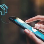 homebuyers property searching on phone