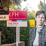 property market for sale signs Kate Faulkner