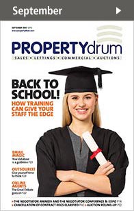 Property Drum magazine cover September 2014 image