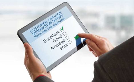 Customer service rating image