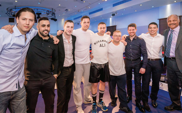 Rumble with the Agents charity boxing event image