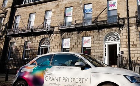 Grant Property office and car image