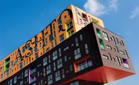 Modern housing image