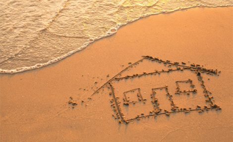 house in the sand image