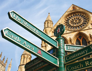 York signs image