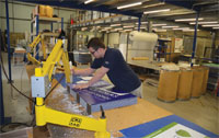 Making signboards image