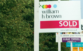 Sold sign
