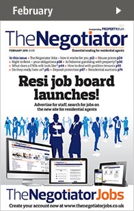 The Negotiator magazine cover February 2016 image