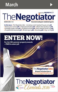 The Negotiator magazine cover March 2016 image