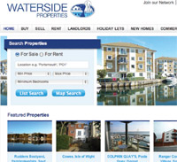 Waterside Properties website image